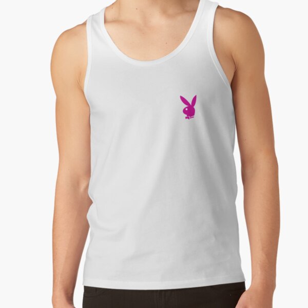 Conejito Playboy Rosa Fuerte Camiseta de tirantes