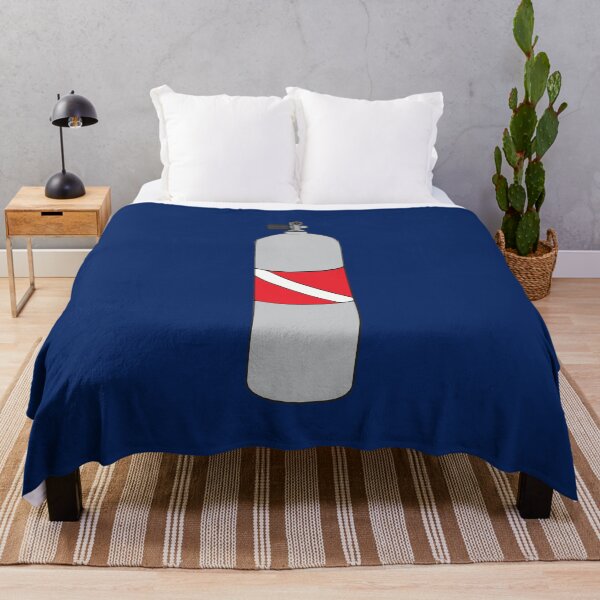 Item preview, SCUBA Diving Tank Divers Down Flag designed and sold by murialbezanson.