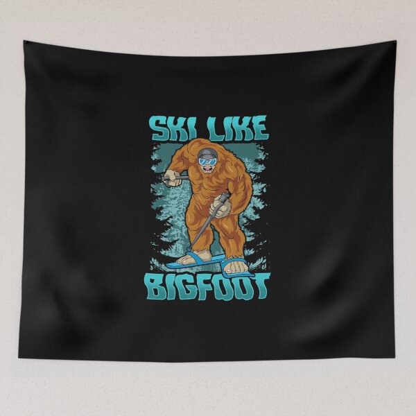Item preview, Ski Like Bigfoot - Funny Wintersports Skiing Gift designed and sold by biNutz.