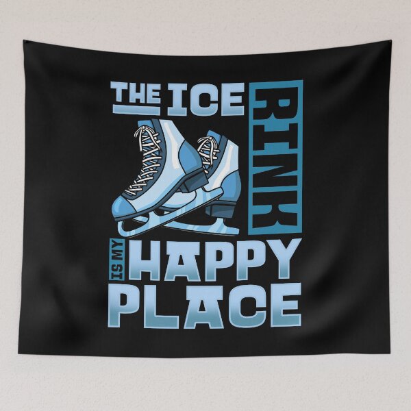 Item preview, The Ice Rink Is My Happy Place - Figure Skating Gift designed and sold by biNutz.
