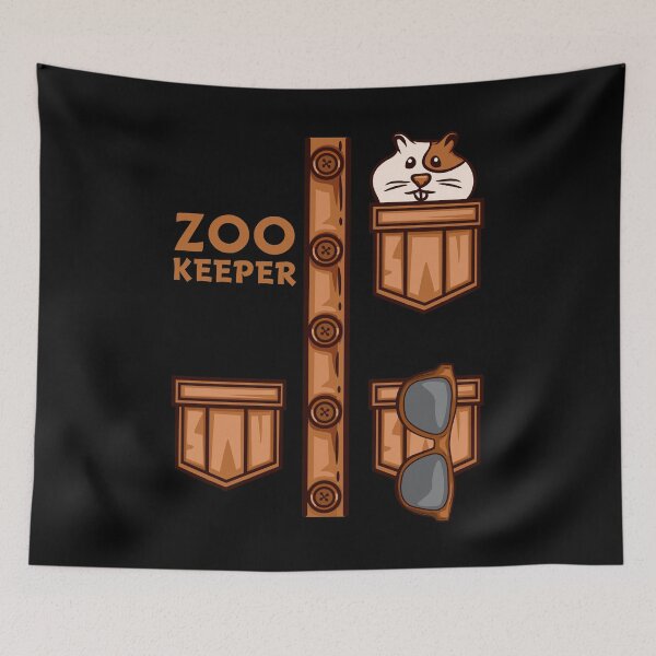 Item preview, Zoo Keeper - Animal Lover Safari Gift designed and sold by biNutz.