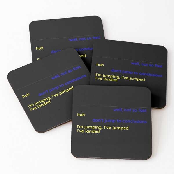 Item preview, Don't Jump To Conclusions - Buzzfeed Unsolved designed and sold by emmalado.