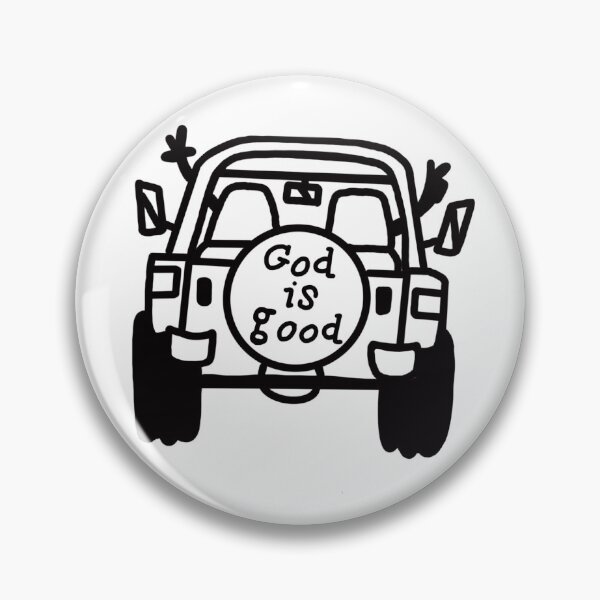 Item preview, God is Good Black and White  designed and sold by ReganSmith13.