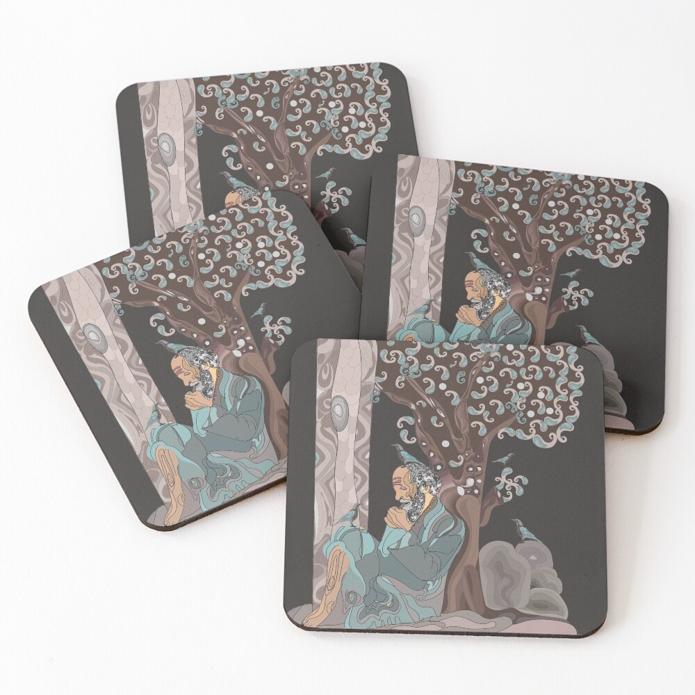 Item preview, Coasters (Set of 4) designed and sold by Rococodesigns.