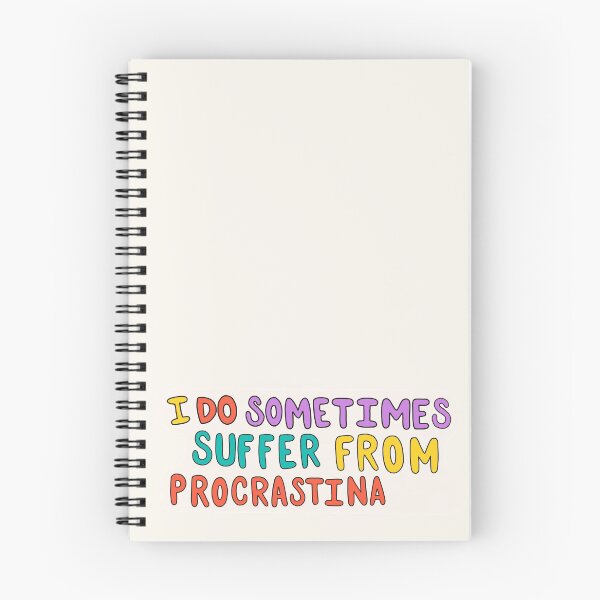 Item preview, I do sometimes suffer from procrastination designed and sold by Zoe Abner.