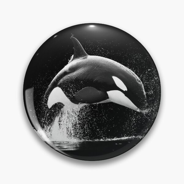 Item preview, Killer Whale - Black Bow designed and sold by jenniferstuber.