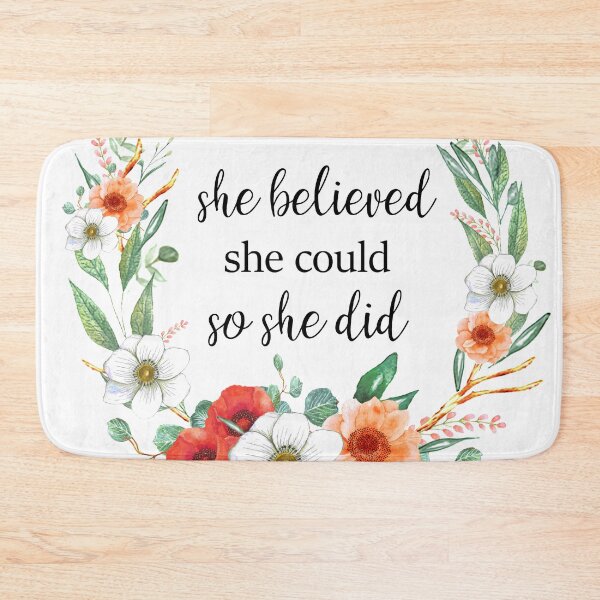Artikelvorschau,  schöne Botschaft für die Motivation von Frauen und den Glauben an unsere Fähigkeiten. Umgeben von einer Krone aus Dahlien und Anemonenblumen, die von der Tienda de Aryam in Aquarelltechnik gemalt wurden entworfen und verkauft von latiendadearyam.