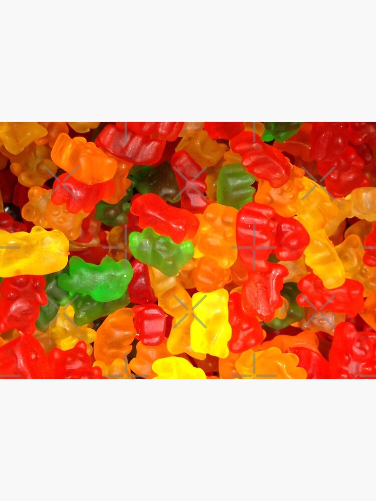 colorful sweet tooth foodie candy gummy bear by lfang77