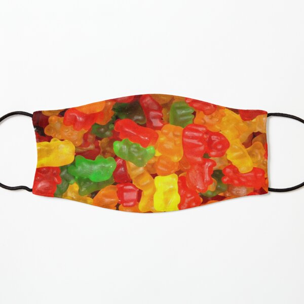 colorful sweet tooth foodie candy gummy bear Kids Mask