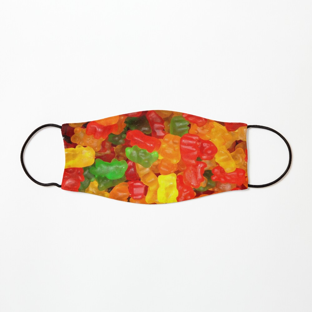 colorful sweet tooth foodie candy gummy bear Mask