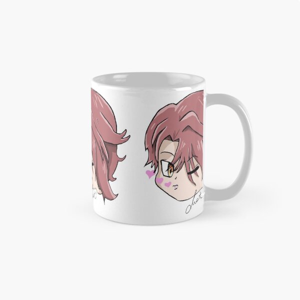 Item preview, Obey Me! Asmo Chibi designed and sold by PurrfectPixels.