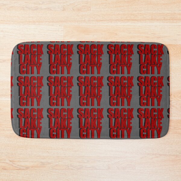 Item preview,  Sack Lake City Black and red on grey  designed and sold by SaltCitySage.