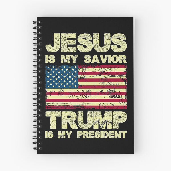 Item preview, Jesus Is My Savior Trump Is My Presiden  designed and sold by rebeccabai442.