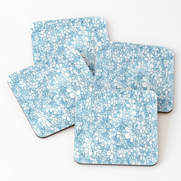 Item preview, Blue gardens  designed and sold by ArtsyEmma2.