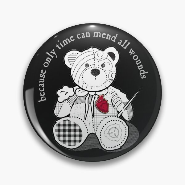 Item preview, SCP-2295 The Bear With a Heart of Patchwork SCP Foundation designed and sold by opalskystudio.