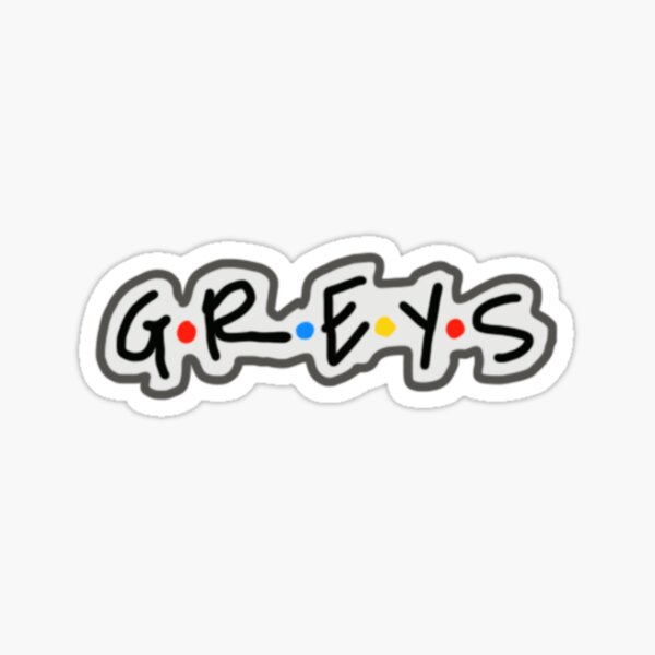 grey s anatomy stickers redbubble