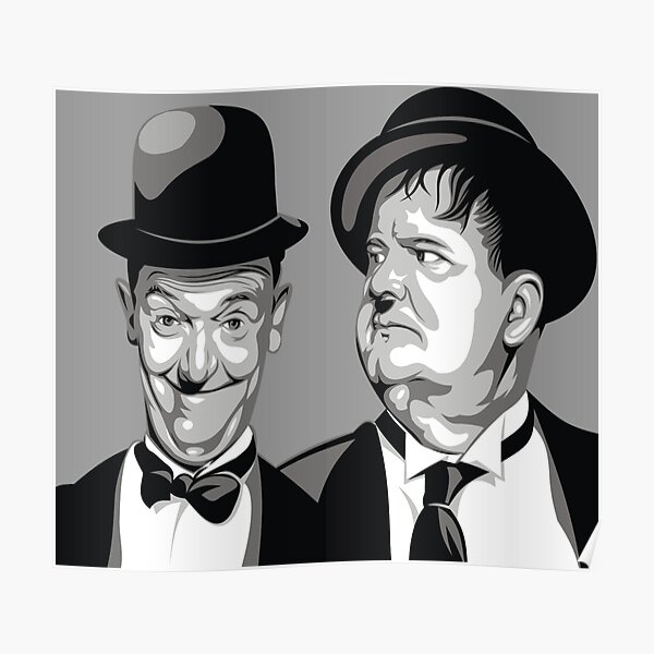 Laurel and Hardy Poster