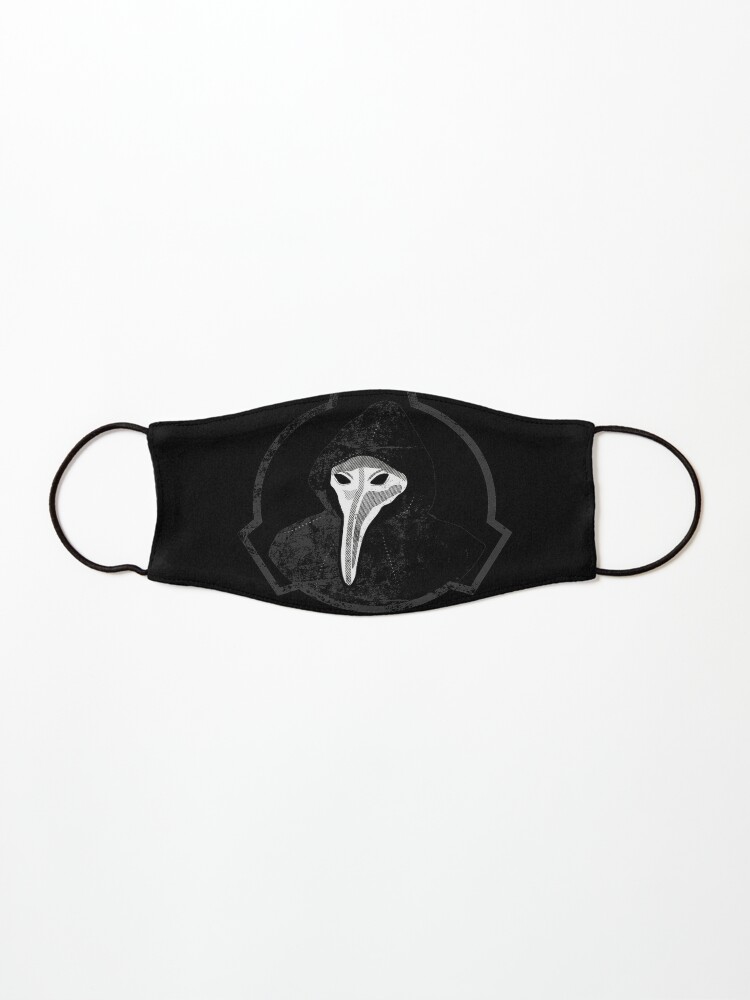 Scp 049 Plague Doctor Mask By Opalskystudio Redbubble