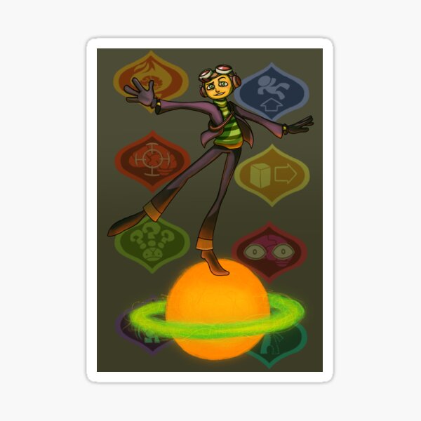 Artikel-Vorschau von  Ich würde jedem empfehlen, der es nicht gespielt hat, dies so schnell wie möglich zu ändern!

Razputin Aquato ist die Hauptfigur von Pyschonauts von Double Fine Productions., designt und verkauft von scribeless.