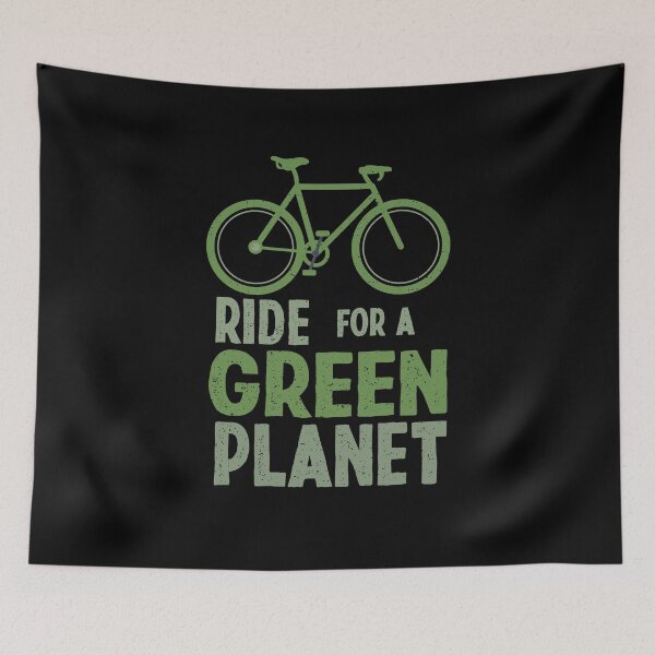 Item preview, Ride for a green planet designed and sold by redshirtz.