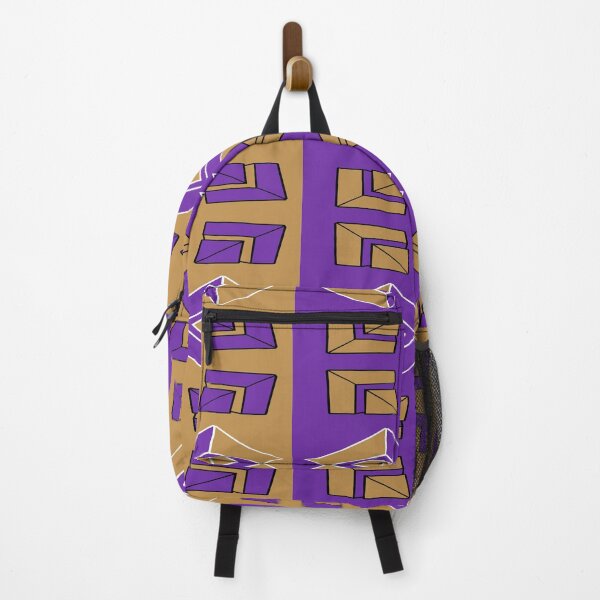 Item preview, AZTEC PEANUT BUTTER BROWN AND GRAPE JELLY PURPLE LINE GEOMETRIC 2 TONE PATTERN designed and sold by ozcushions.