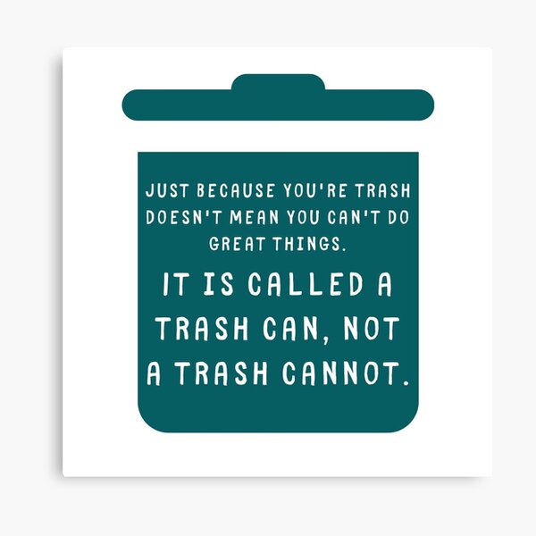 Garbage Can Wall Art Redbubble - roblox trash can script