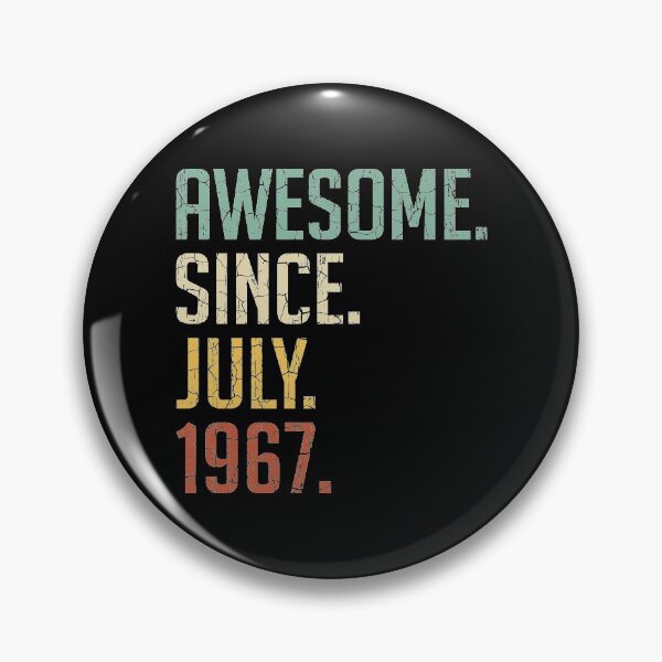 Item preview, Awesome Since July 1967 53rd Birthday Gift 53 Years Old Vintage July 1967 designed and sold by Takatv.