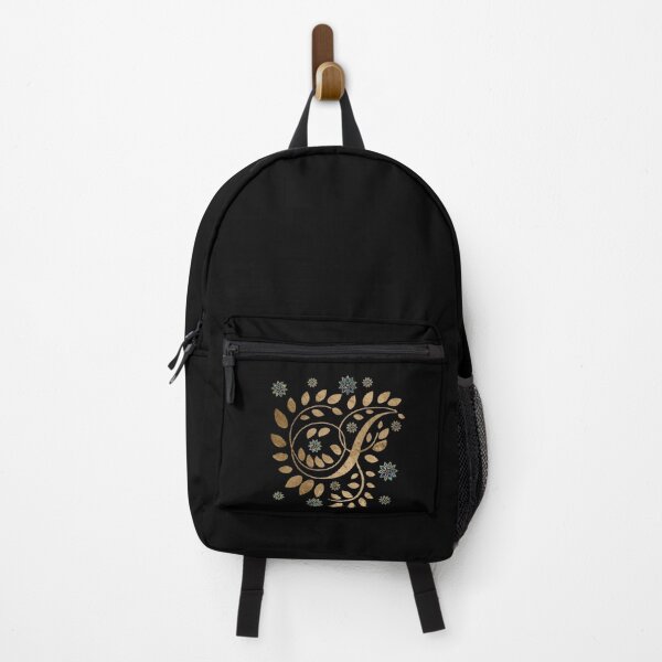Item preview, Luxury Golden Calligraphy Monogram with letter I designed and sold by k9printart.