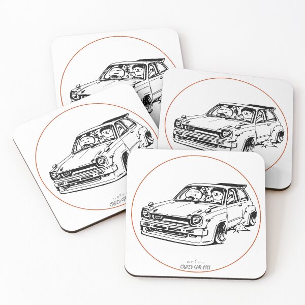 Item preview, Crazy Car Art 0032 designed and sold by ozizo.