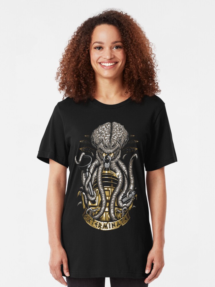 Alternate view of Dalek Pride Slim Fit T-Shirt