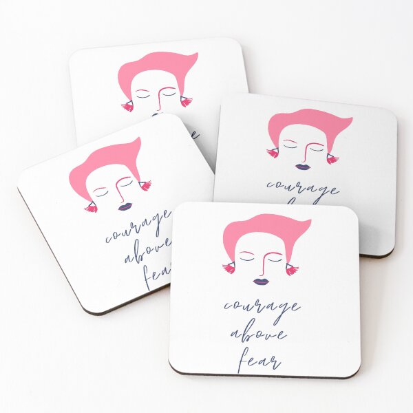 Item preview, Courage above fear designed and sold by Si-Weiya.