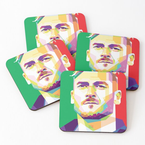 Item preview, Francesco Totti in Pop Art Portrait Style designed and sold by Limada Iqbal.