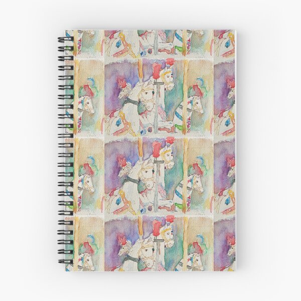 Item preview, Carousel horses designed and sold by ChristineDavisArt.
