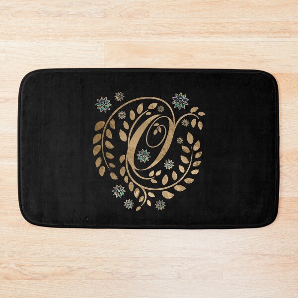 Item preview, Luxury Golden Calligraphy Monogram with letter O designed and sold by k9printart.