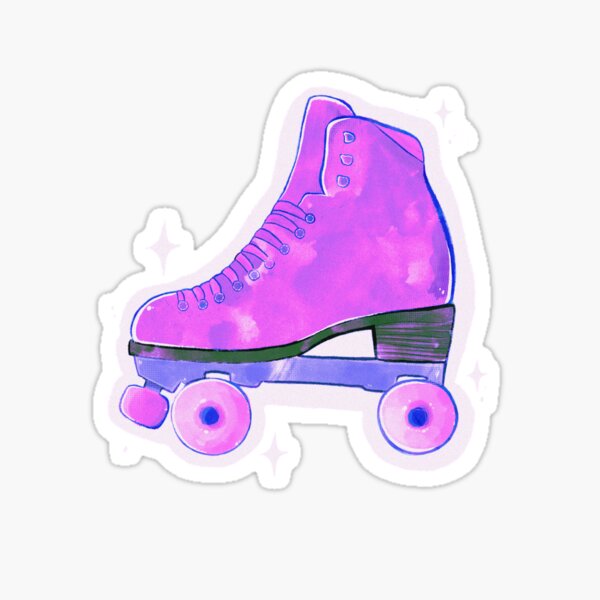 Grosgrain Ribbon Roller Skates Skating on Polka Dot Lavender Peace Sign 7/8" Grosgrain Ribbon Roller Skates Skating on Polka Dot Lavender Peace Sign 7/8"