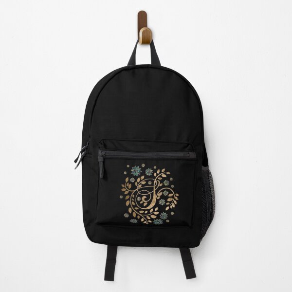 Item preview, Luxury Golden Calligraphy Monogram with letter S designed and sold by k9printart.