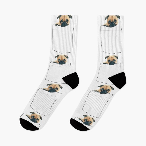 Item preview, Pug Puppy in a Pocket designed and sold by AmbroseAnn.