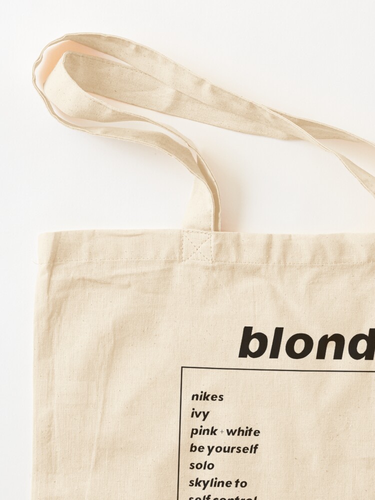 Frank Ocean Blond blonde Minimalist Tote Bag Aesthetic -  Sweden