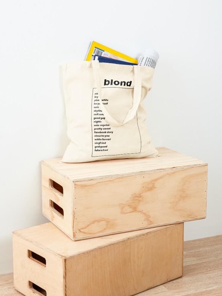 Frank Ocean Blond blonde Minimalist Tote Bag Aesthetic -  Sweden