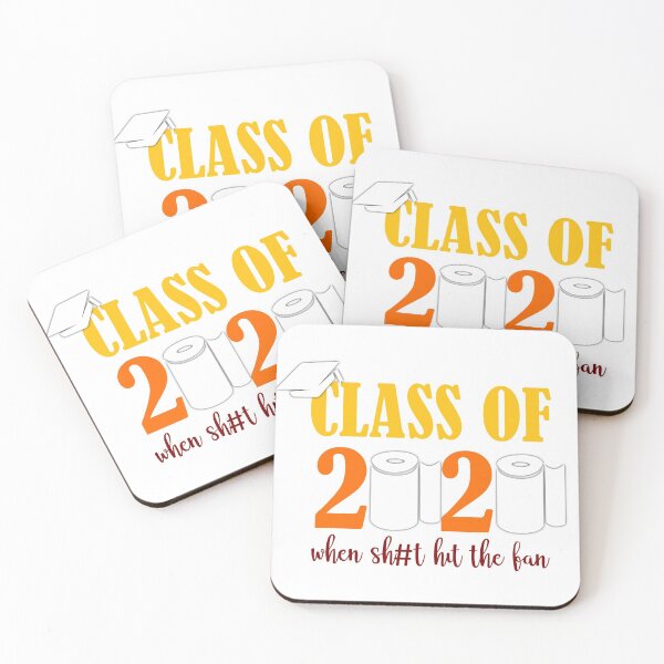 Item preview, Class of 2020 Shit Hit The Fan Graduation Quarantine Lockdown designed and sold by Articulate.