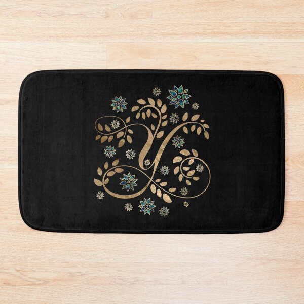 Item preview, Luxury Golden Calligraphy Monogram with letter Y designed and sold by k9printart.
