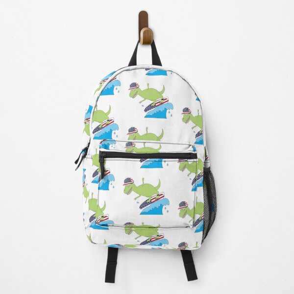 Item preview, American Flag Dinosaur Surfing designed and sold by idovedesign.