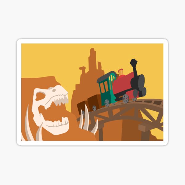 Wildest Ride In The Wilderness Sticker