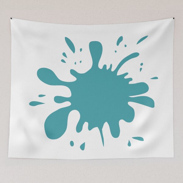 Artikelvorschau, Teal Paint Splash entworfen und verkauft von ItsNikkiArts.