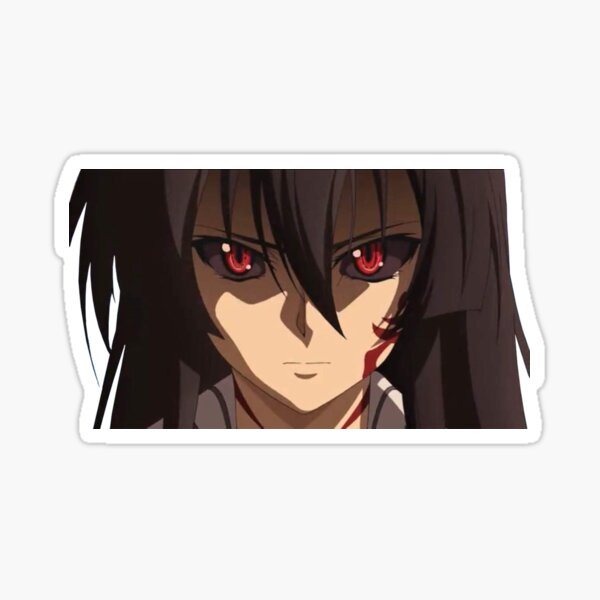  Akame Ga Kill Akame Mine Lubbock Characters Sticker for Phone,  Laptop, Skateboard, Car : Electronics