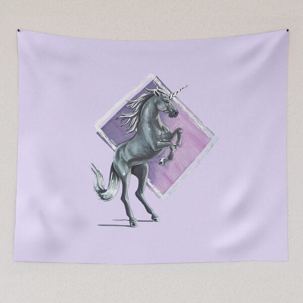 Item preview, Rearing White Unicorn designed and sold by Lady-Lilac.