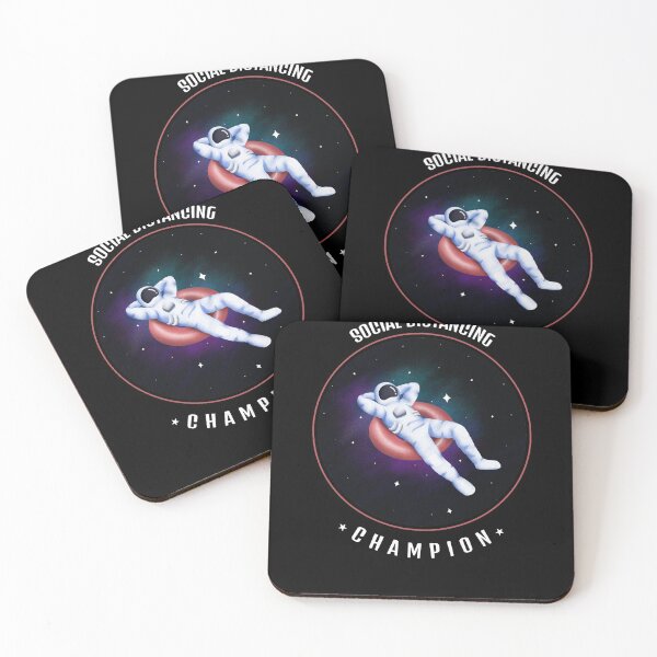 Item preview, Social Distancing Champion Outer Space Shirt designed and sold by markusabart.
