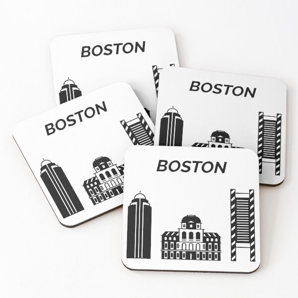 Item preview, Boston Skyline, capital of Massachusetts, USA designed and sold by marosharaf.