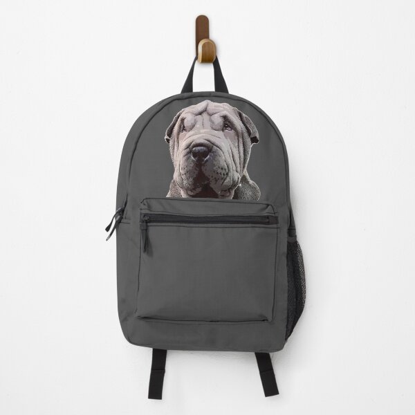 Item preview, Shar Pei Cute Blue Puppy Dog designed and sold by ElegantCat.