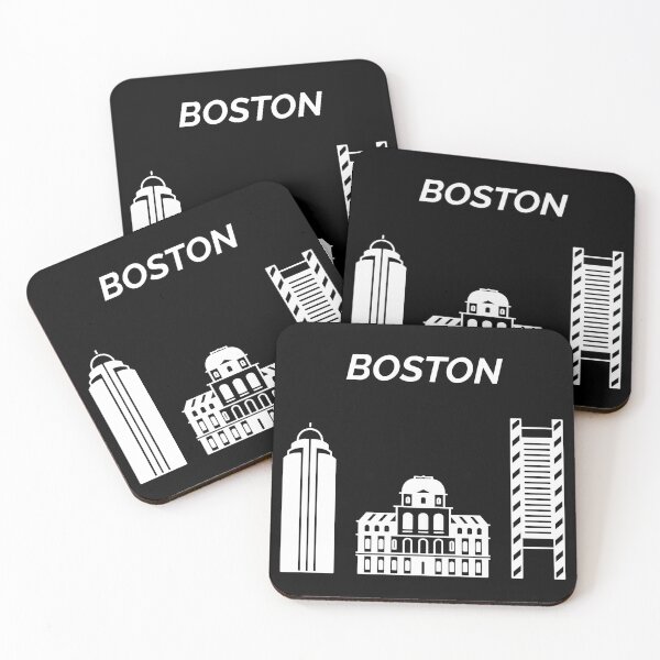 Item preview, Boston, capital of Massachusetts, USA Skyline designed and sold by marosharaf.